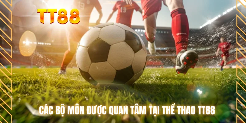 Các bộ môn được quan tâm tại thể thao TT88